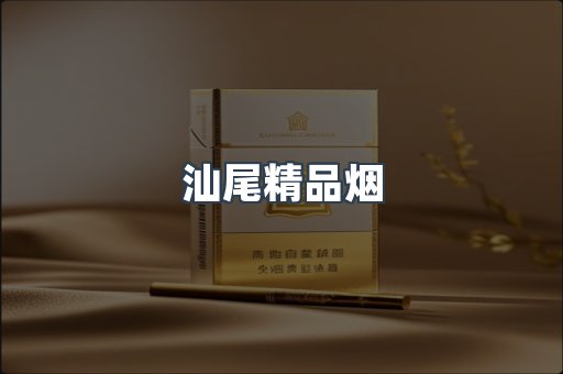 汕尾精品烟